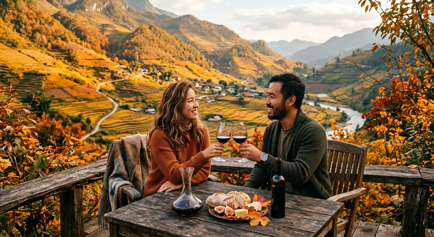 Lãng mạn và ngây ngất với mùa thu vàng miền Bắc