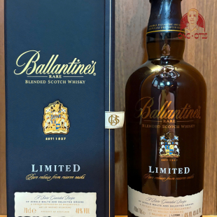 BALLANTINES LIMITED RARE LELEASE FROM RESERVE CASKS - 40 VOL