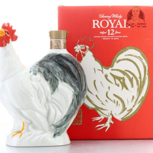 SUNTORY ROYAL 12 ROASTER DECANTER - 43 VOL