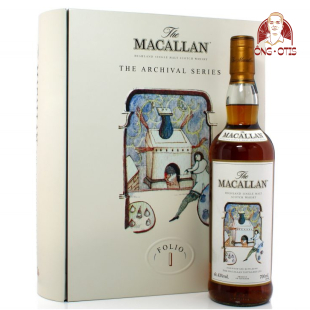 MACALLAN THE ARCHIVAL SERIES FOLIO 1 – 43 VOL