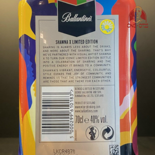 BALLANTINES FINEST BY SHAWNA X – 40 VOL