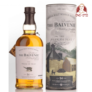 BALVENIE 14 NĂM THE WEEK OF PEAT – 48,3 VOL