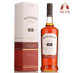 BOWMORE 10 NĂM DARK & INTENSE – 40 ĐỘ
