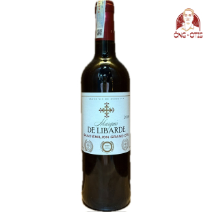 VANG PHÁP MARQUIS DE LIBARDE SAINT EMILION GRAND CRU - 14 VOL