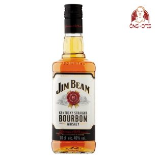 JIM BEAM WHITE LABEL BOURBON – 40 VOL