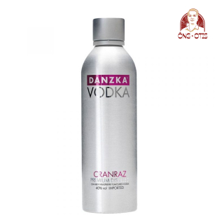 VODKA DANZKA CRANRAZ CHAI NHÔM - 40 VOL