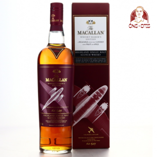 MACALLAN 1824 COLLECTION WHISKY MAKER’S EDITION 1930S PROPELLER PLANE – 42,8 VOL