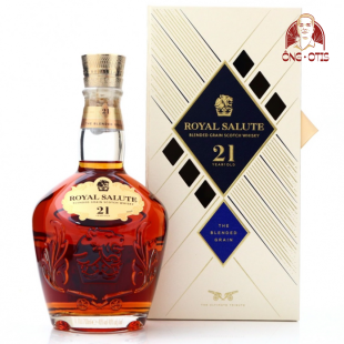ROYAL SALUTE 21 THE BLENDED GRAIN (KING’S DIAMOND) – 40 VOL