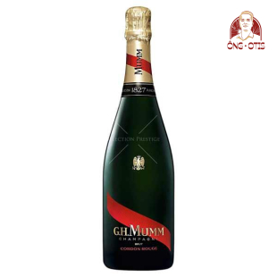 VANG NỔ NỘI ĐỊA PHÁP CHAMPAGNE G.H.MUMM BRUT CORDON ROUGE – 12 VOL